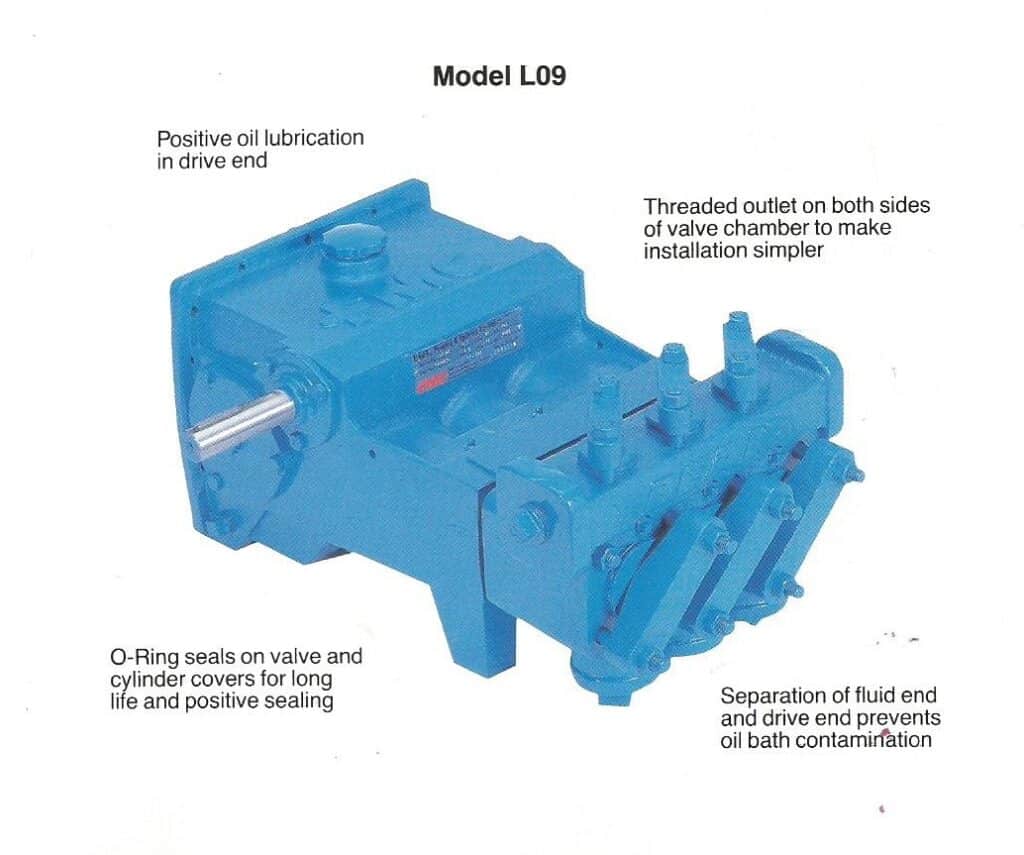 L0914 BCD Pump Assembly, Part No 1279017 JB Equipment Inc.