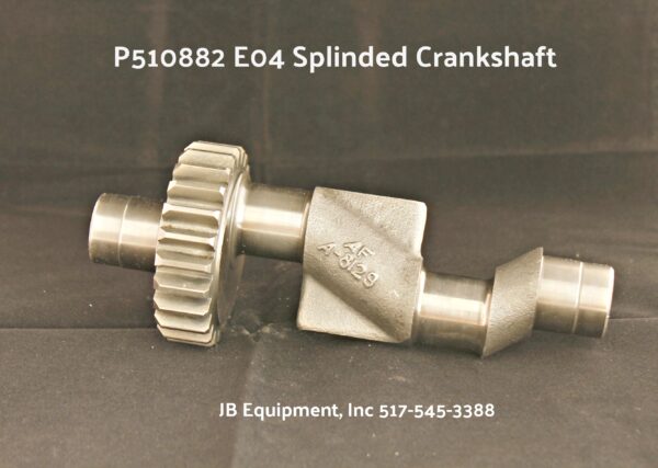 E04 Splined Crankshaft-0