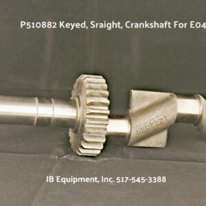 P-510882 Straight Crankshaft Assembly Used in E04 and R20 Pumps-0